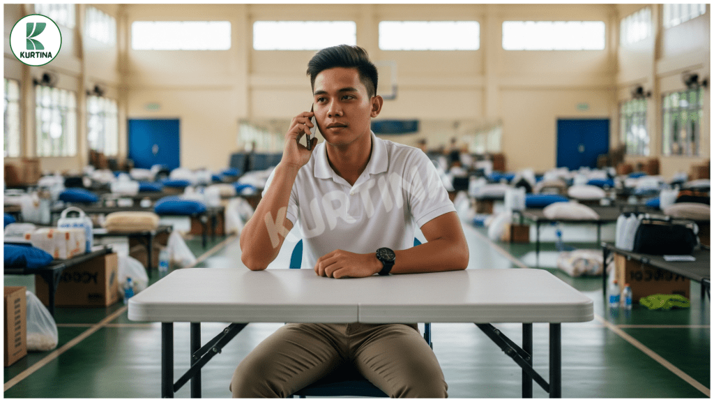 Inform your emergency contacts once you’re safe.