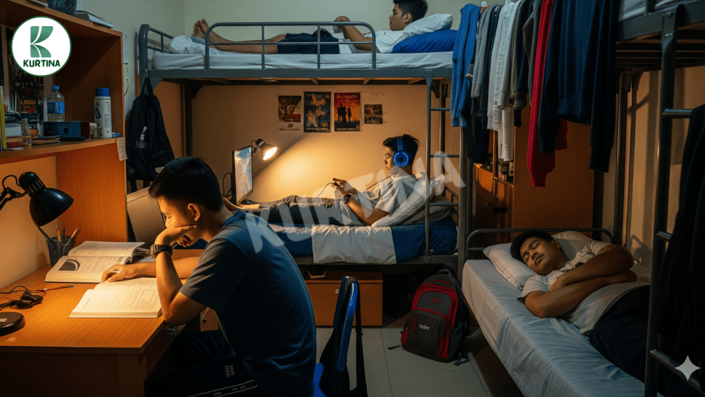 Respect “quiet hours” at night or during exams and deadlines.